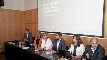 Sessão esclarecimento sobre a Linha Alta Velocidade Porto-Lisboa
