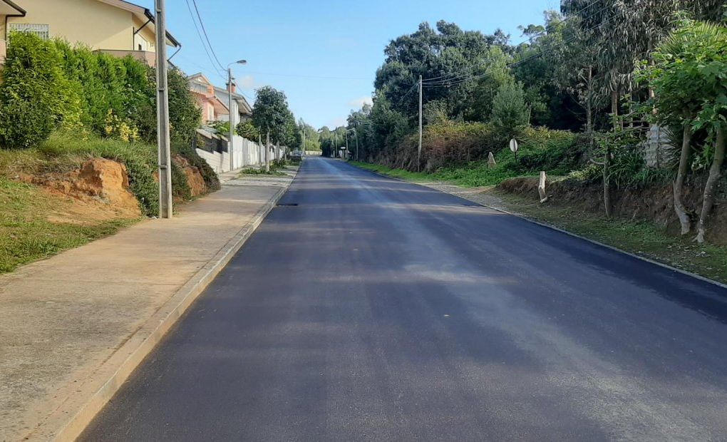 Concluídas as obras de pavimentação de várias ruas em Paramos #7