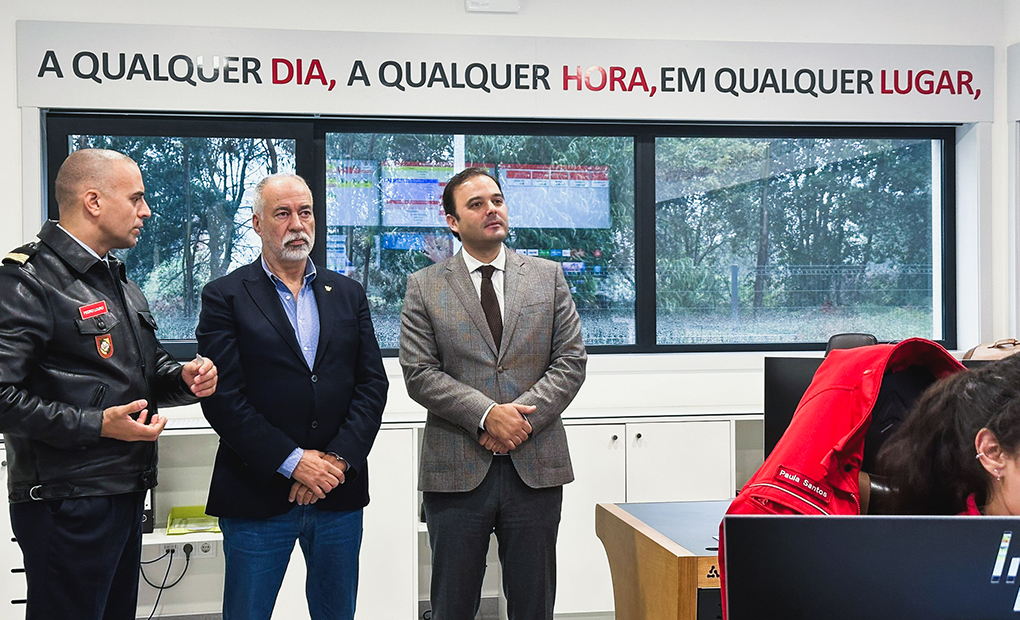 Presidente da Liga de Bombeiros Portugueses visitou Bombeiros de Espinho #3