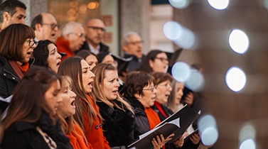 Coro da ADRA e Orfeão de Espinho deram música a mais um domingo de Natal