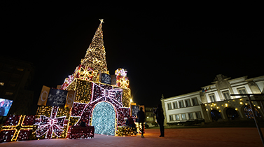 Espinho inaugura iluminações de Natal com poupança energética de 50% 